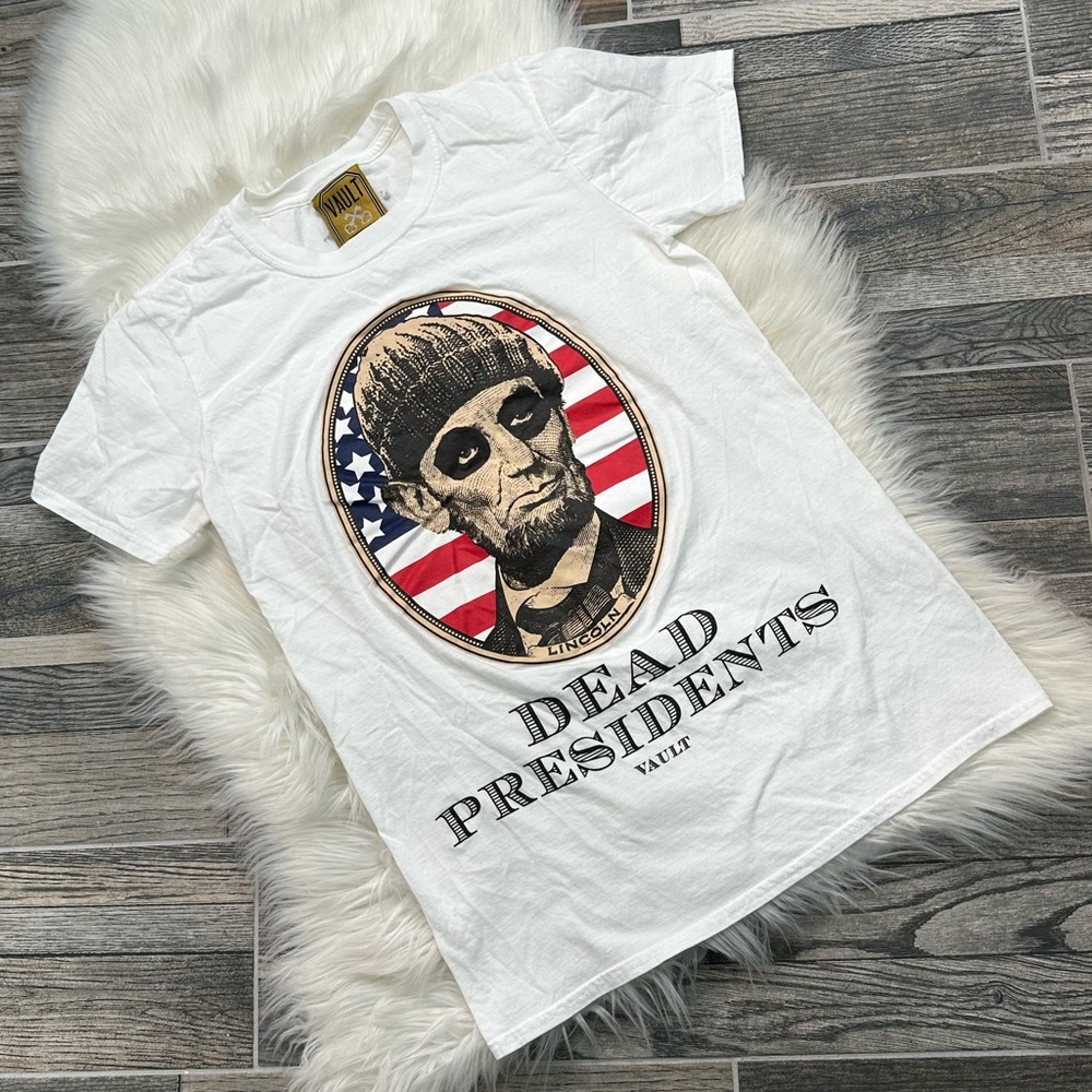 The Vault Harlem Dead Presidents Short Sleeve Tee Shirt
